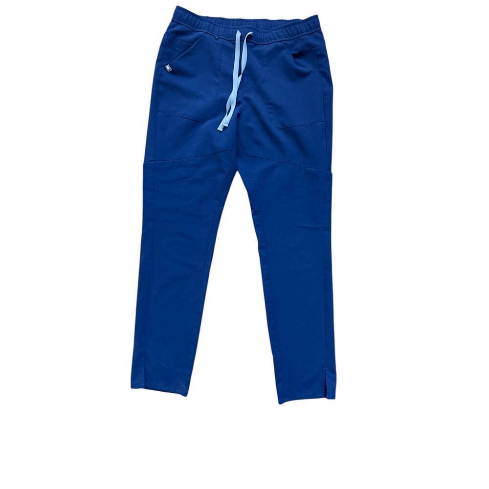 Figs Women's Royal Blue Straight Leg Scrub Pants Size Small